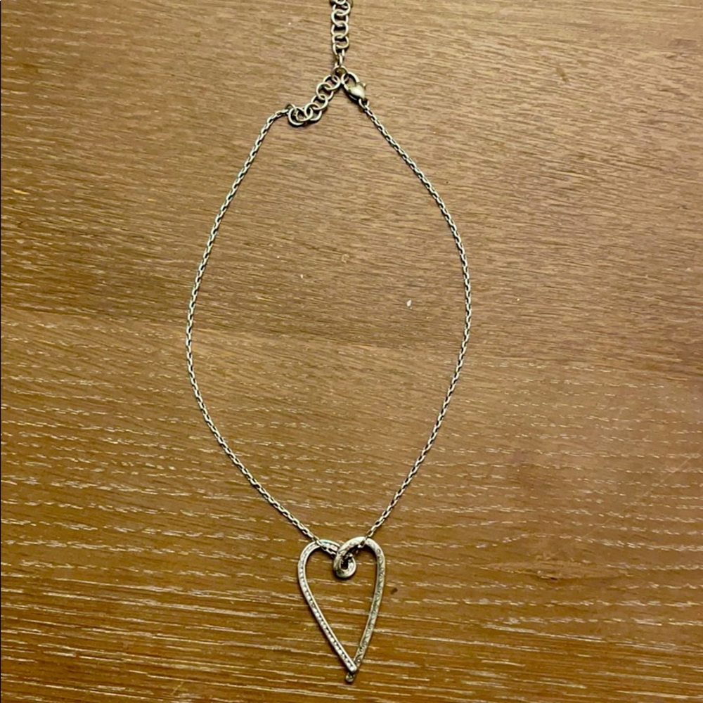 Brighton Sterling Silver Heart Necklace